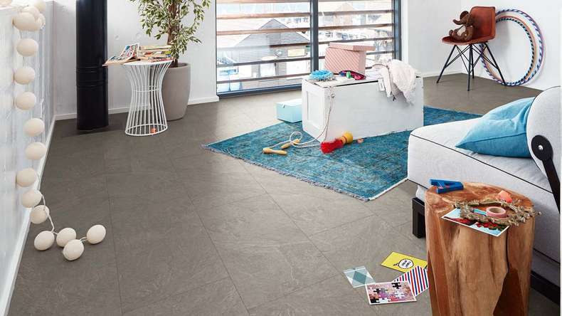 MEISTER Laminate - MeisterDesign LB 150 Slate grey 06136 | Made in Germany (600003-0857398-06136)