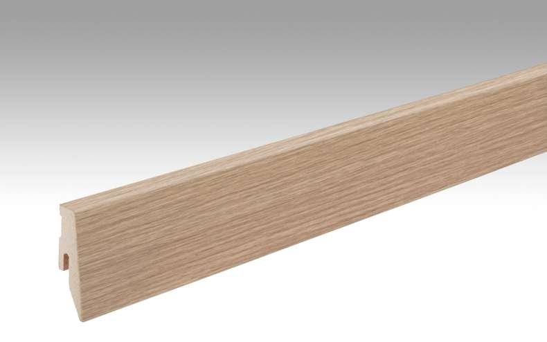 MEISTER skirting boards baseboards lock oak light 6841 - 2380 x 60 x 20 mm (200005-2380-06841)