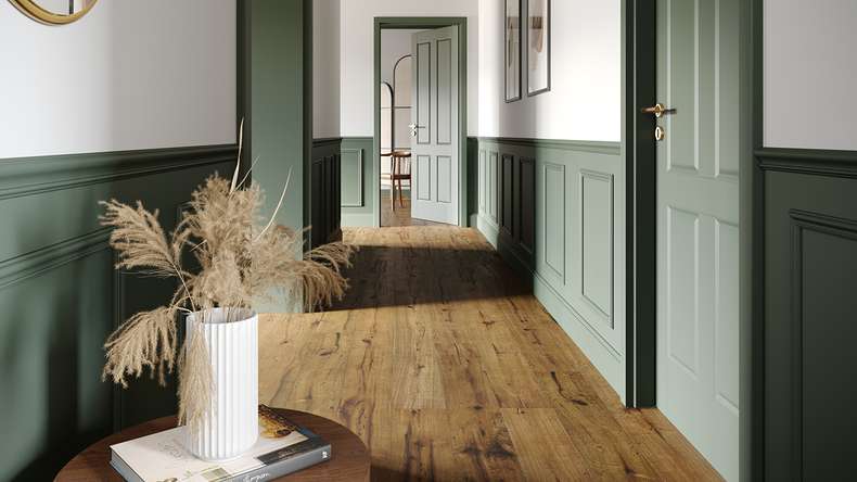planeo Parquet Flooring - SMOKED Rustic Oak (PU-000163)