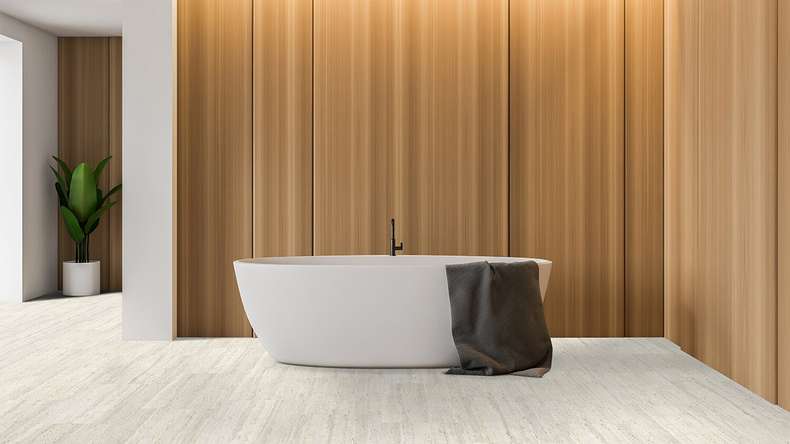 Gerflor Klick Vinyl - Senso Clic 3 Travertine Ivory | Made in France (61221511)
