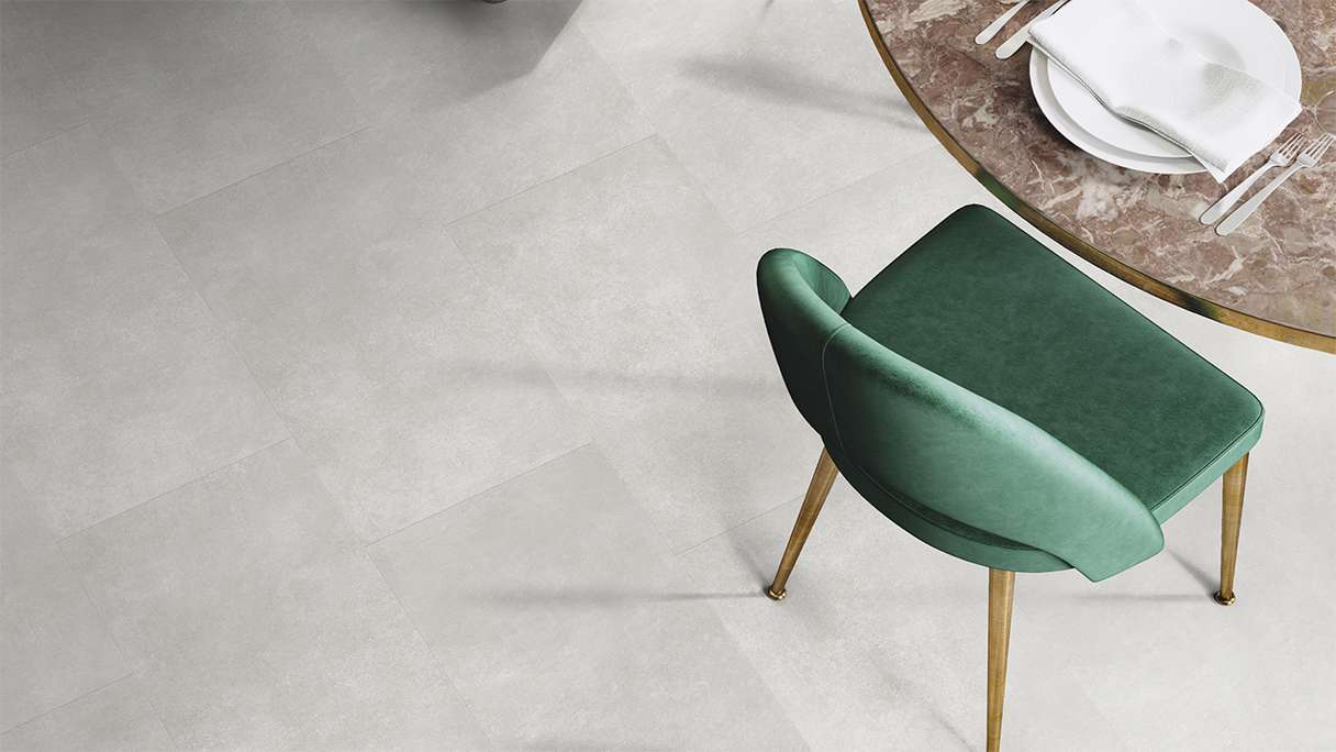 Gerflor Klick Vinyl - Senso Premium Rigid Acoustic Pepper light | Impact sound insulation integrated (39480890)
