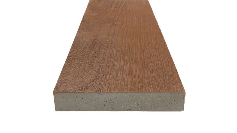 planeo Authoria PureBoard solid decking - Copper Nature Oak 3.6m textured