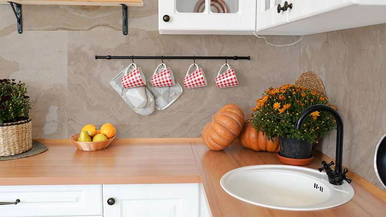 planeo EVOLITH Slate&Stone - Natural stone wall cladding Siena Dust 1220 x 610 mm