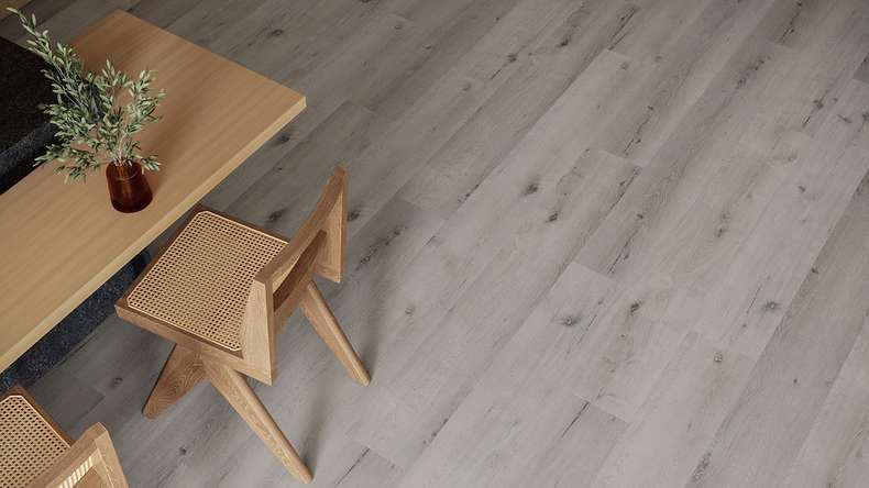 planeo WPC click vinyl - PUREtec MAX 70 EIR Grey Oak | Impact sound insulation integrated (RP-A50-4)