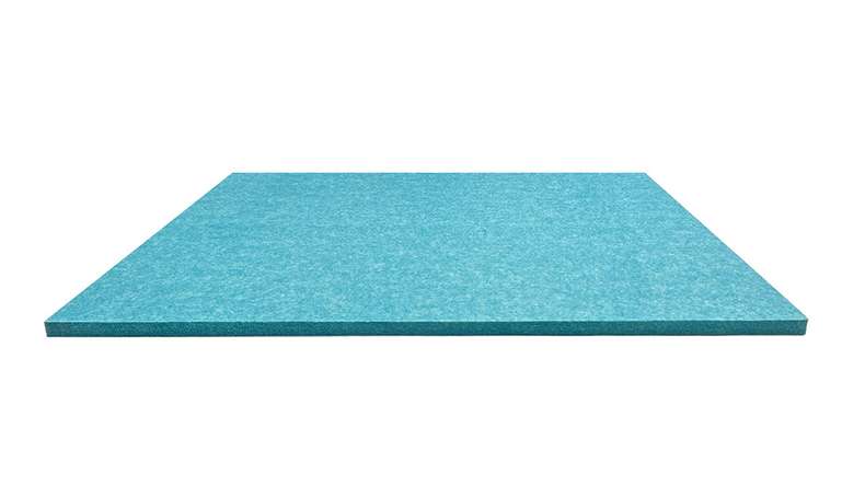 planeo acoustic felt panel - MixWall EcoColor Line Lagoon Blue 52 x 52 cm (PLMW-40021A)