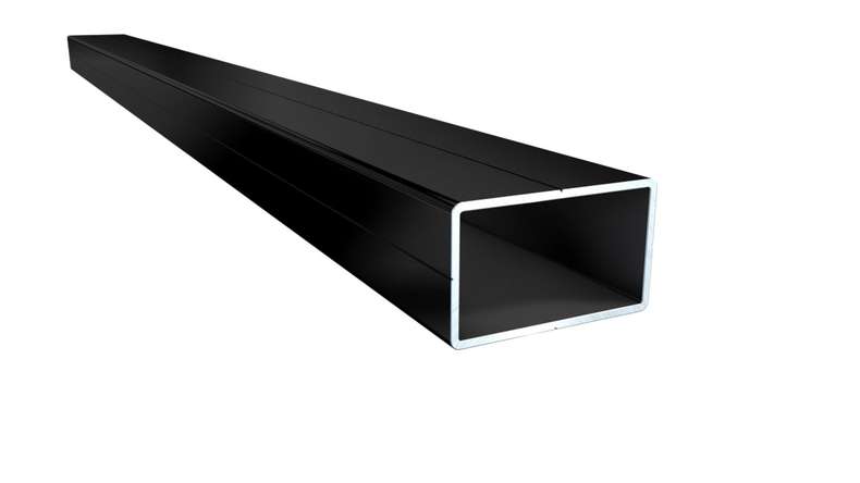 Complete set TitanWood 5m hollow core plank grooved structure dark brown 20m² incl. aluminium-UK