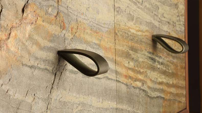 planeo EVOLITH EasyFix - Natural stone wall panelling Oxide Wood 600 x 300 mm - 6pcs.