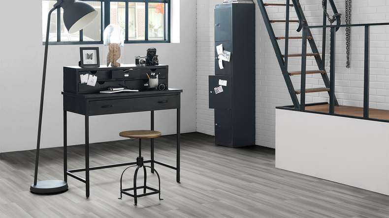 Forbo Allura Wood 70 adhesive vinyl - Grigio Twine 750 x 250 mm (63658DR7)