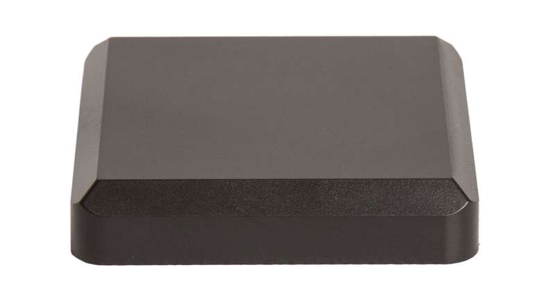 planeo Gardence Premade – WPC posts, anthracite, including cap | Gate posts without cap