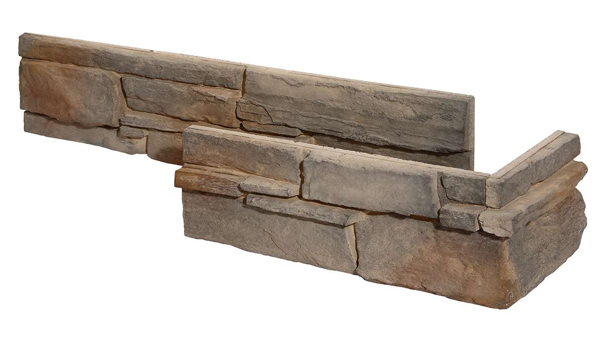 planeo StoneWall Solid stone slips - labradorite