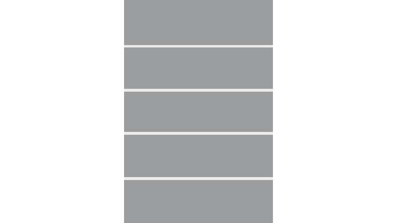 planeo Ambiente - glass privacy screen upright block stripes 120 x 180 cm