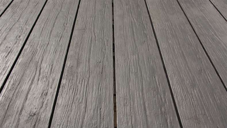 planeo TitanWood - solid plank light-grey antique aged/brushed