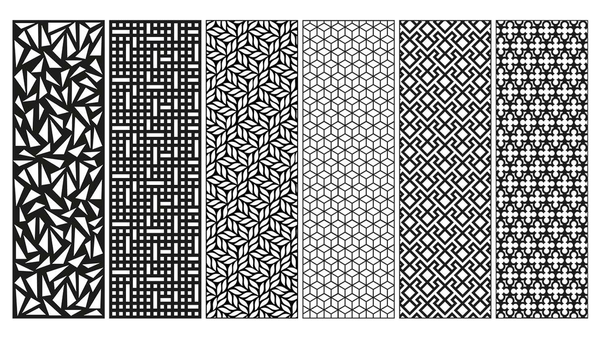planeo Gardence – Design element, Anthracite | DB703 60 x 180 cm