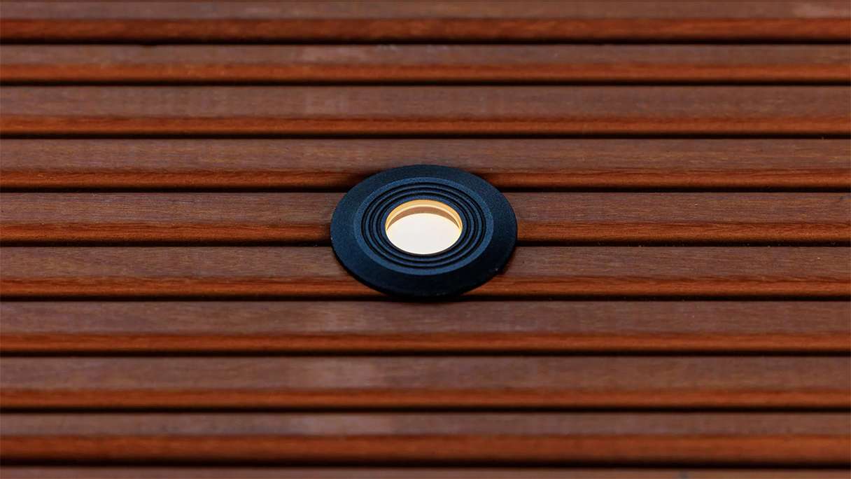 planeo patio lighting 12V - LED recessed light Onyx 30 RA - 0.5W 4Lumen