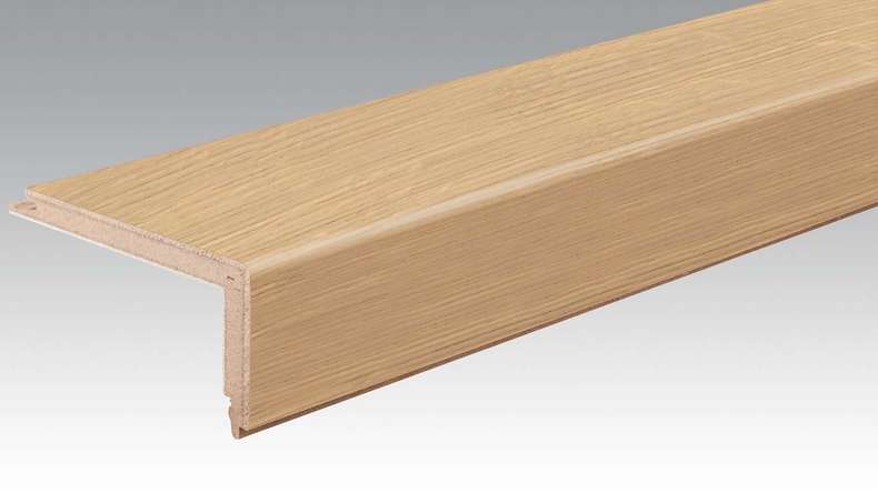 planeo Parquet stair nosing profile L-Profile - Lively Oak light (PMTL-3209)