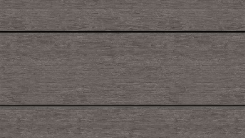planeo ANTIKWoodline – WPC CoEx-coated solid decking board – Dark Grey 3m – rustic/smooth brushed