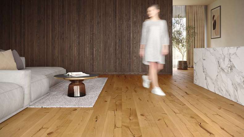 planeo Parquet Flooring - COUNTRY European Oak markant (PU-000190)