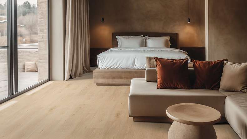 Gerflor adhesive vinyl - Creation 55 Aquinoah Blond