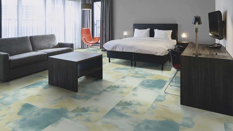 Forbo Allura Material 70 adhesive vinyl - Calming Sky (638741DR7_con)