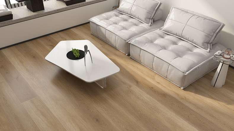 planeo Rigid Klick Vinyl - ObjektPRO Oak Royale 1.83m long XL plank | integrated footfall sound insulation (SP183-43)