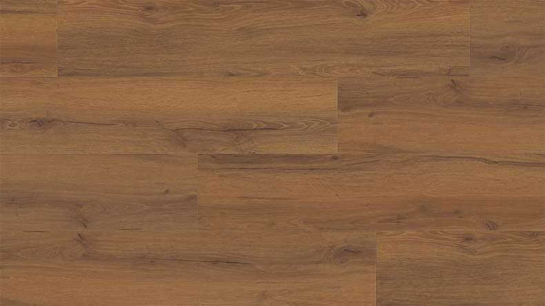 planeo design flooring for gluing - Eco Home&Health Rustic Oak Brown | synchronised embossing (LO-ED-02)