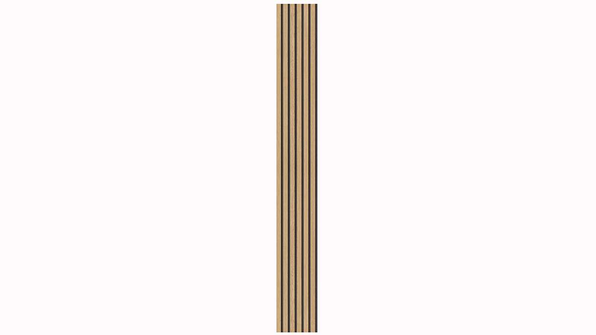 Skaben acoustic panels SilentWall Comfort Light - light brown oak - 250 x 30 cm