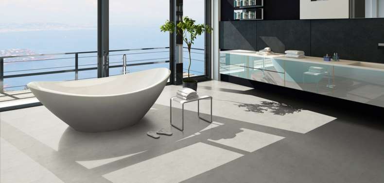 Skaben Klick Vinyl - ProfiKlick Stone Assisi Silver | waterproof (SP-6202122)
