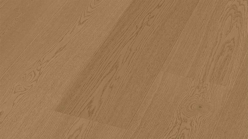 MEISTER Lindura wood flooring HD 400 - 20227 Oak vivid clay brown ultra matt lacquered 2200 x 205 x 11 mm (500214-2200205-20227)