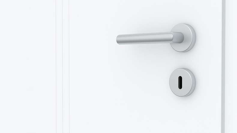 planeo design interior door PUREA Vivo 7 white lacquer 9003 design edge | lacquered - 1985 x 610|735|860|985 mm
