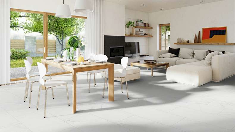 planeo laminate - Stone 2.0 Marmorata Chiara High gloss (FE00672)