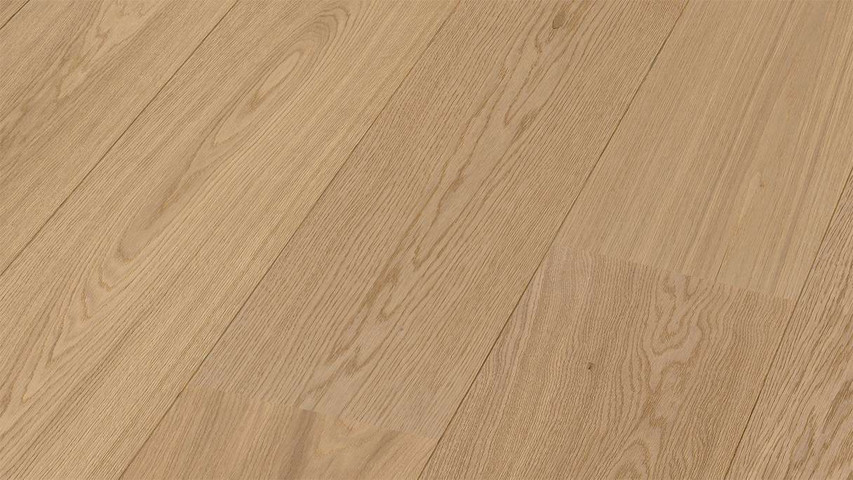 MEISTER Lindura wood flooring HD 400 - 08906 Oak natural pure natural oiled 2200 x 270 x 11 mm (500213-2200270-08906)