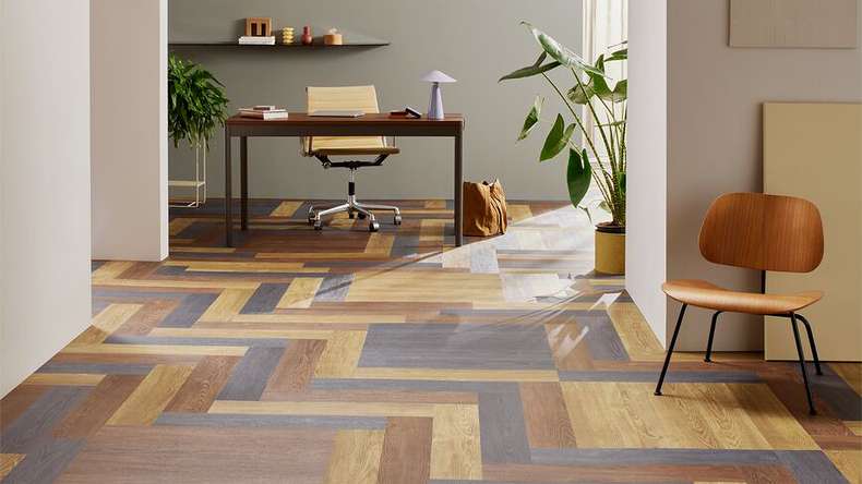 Forbo Allura Wood 70 adhesive vinyl - Terra Ash 750 x 150 mm (63663DR7)