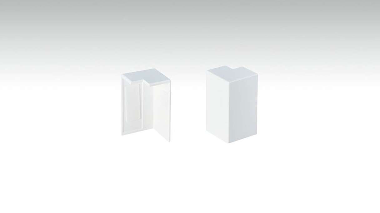 Outside corners self-adhesive for skirting board F100201M Modern White 18 x 50 mm - 2pcs. (9062272001)
