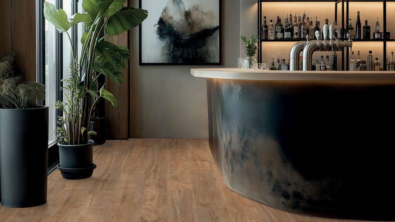 Gerflor adhesive vinyl - Creation 30 Savage Oak Greige