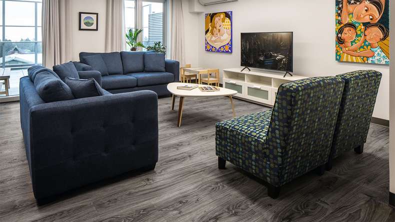 Forbo Allura Wood 70 adhesive vinyl - Rustic Anthracite Oak (60306DR7)