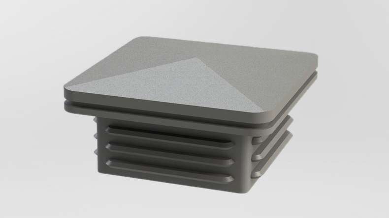 planeo Viento - post cap silver grey