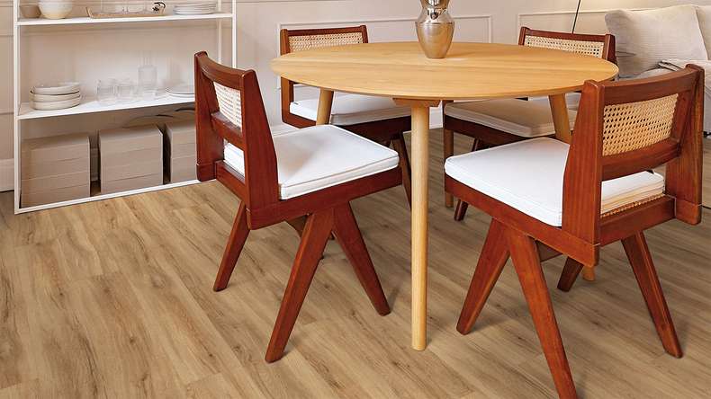 planeo Rigid click vinyl - FlexCore 55 Classic Oak | Impact sound insulation integrated (plfc-5201FS55)