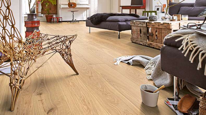 MEISTER Parquet Flooring - Longlife PD 400 Oak lively natural light (500005-2200180-09023)