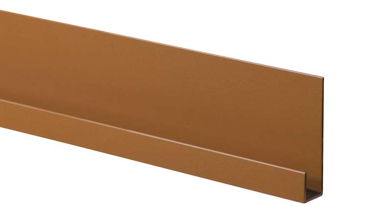 Trespa Proface End Profile - Romantic Walnut 3000 mm