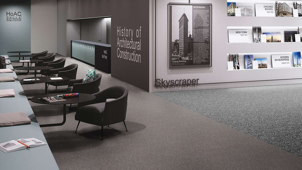Gerflor Industrial Flooring – Creation 70 Connect Dalma Grey (36901088)