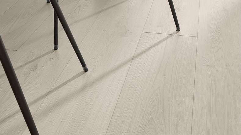 MEISTER Design flooring MeisterDesign. next DL 500 S - 07124 Oak mountain white | Impact sound insulation integrated (400055-2052220-07124)