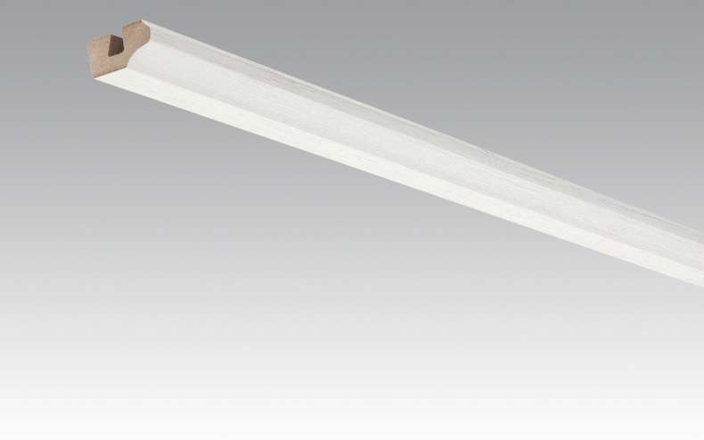 MEISTER Skirtings Ceiling trims Pine arctic white 4099 - 2380 x 38 x 19 mm (200031-2380-04099)