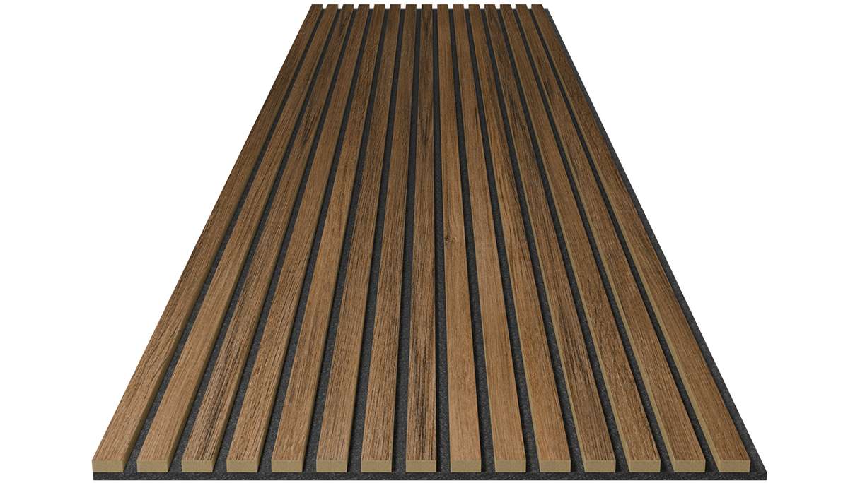 planeo acoustic panels Pro - Rustic oak - 250 x 60 cm