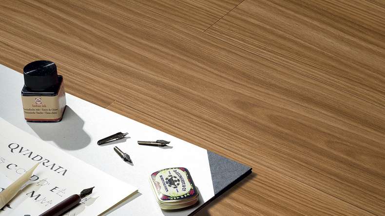 Gerflor adhesive vinyl - Creation 55 Linear Wood Honey