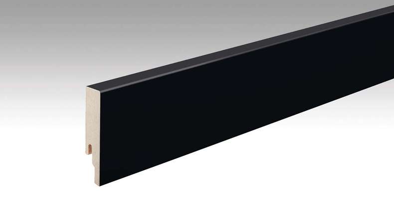 MEISTER Skirtings Black DF 2277 - 2380 x 80 x 18 mm (200016-2380-02277)