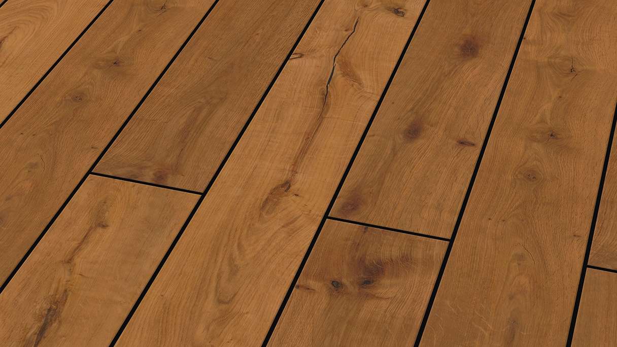 planeo Design Wood – BPC Solid Wide Decking Board – Smoked Oak Textured