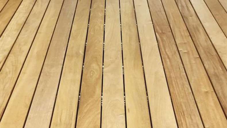 TerraWood wooden deck - GARAPA PRIME 25 x 145 x 4270mm smooth on both sides