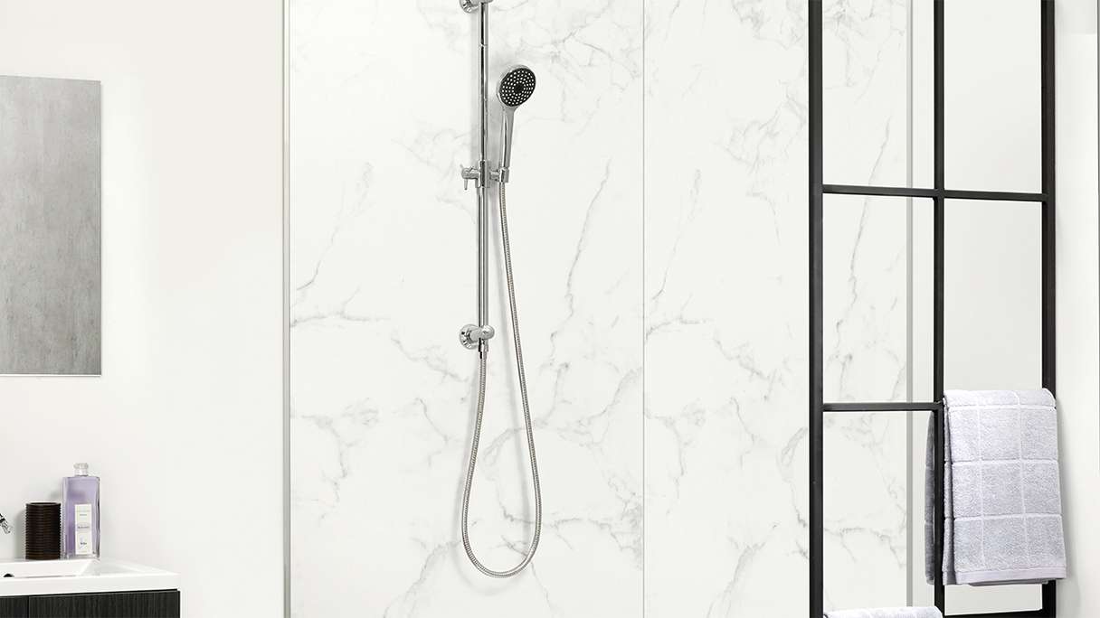 planeo StrongWall - Plastic wall panelling XL Corlen 260 x 90 cm