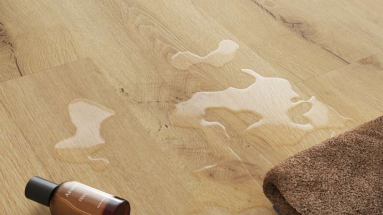 planeo Rigid Click Vinyl - GRANDline Sunlit Oak | Impact sound insulation integrated (NF-Gl-553-N)