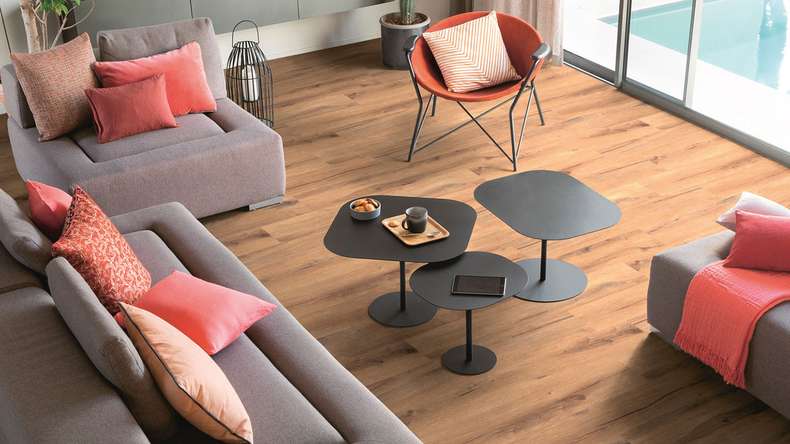 Gerflor adhesive Vinyl - Virtuo 55 Glue Down Daintree Brown (36131010)